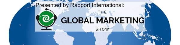 GLOBAL MARKETING SHOW BANNER branded