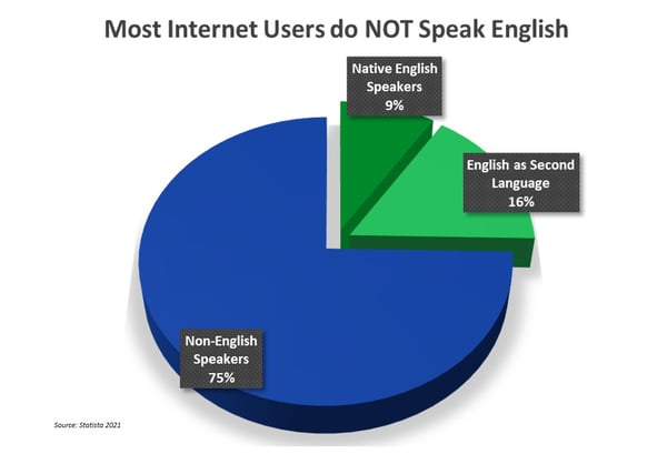 internet users languages