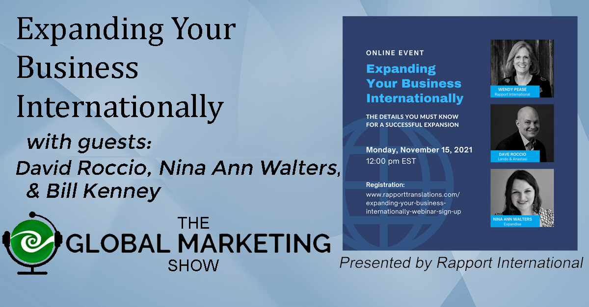 The Global Marketing Show Podcast