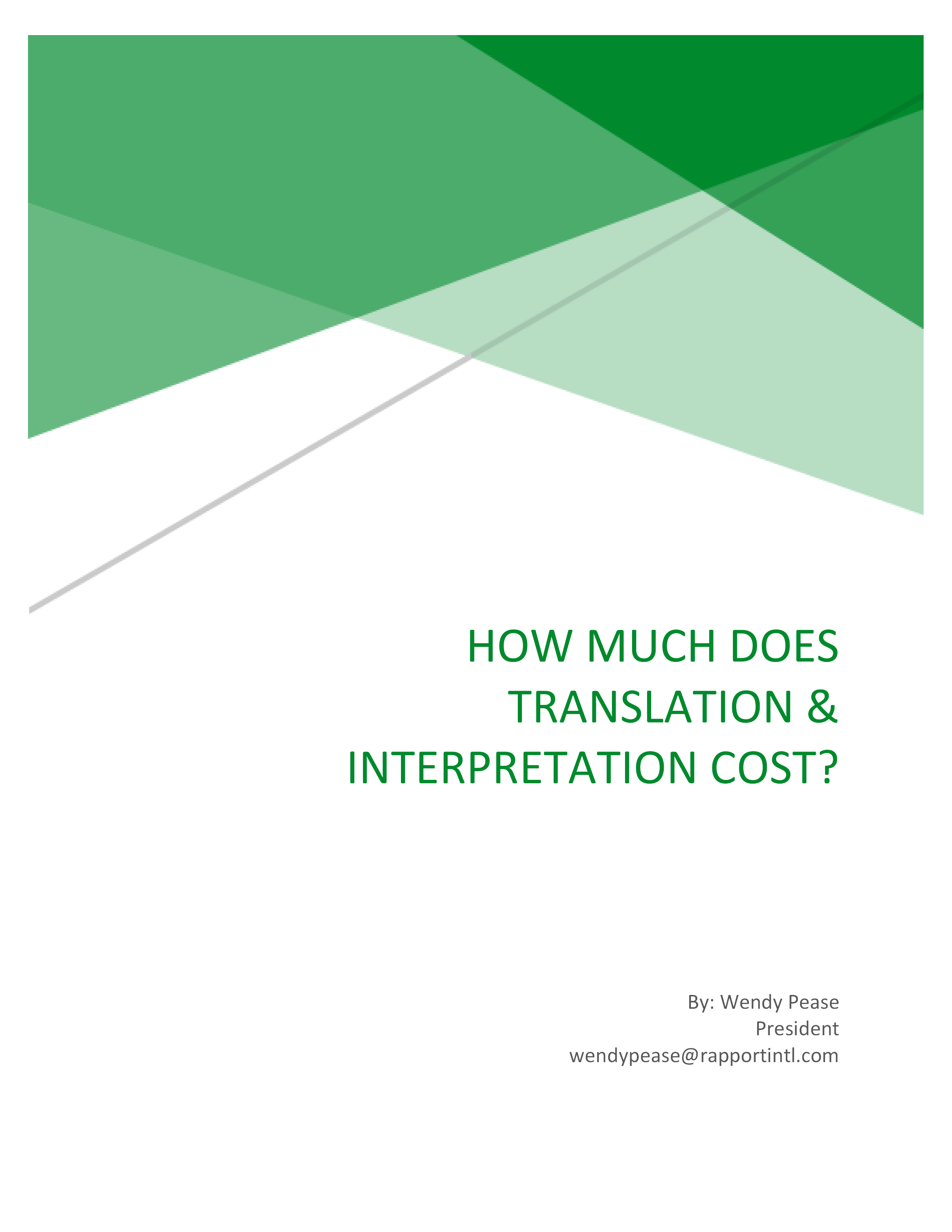How Much Does Translation and Interpretation Cost cover