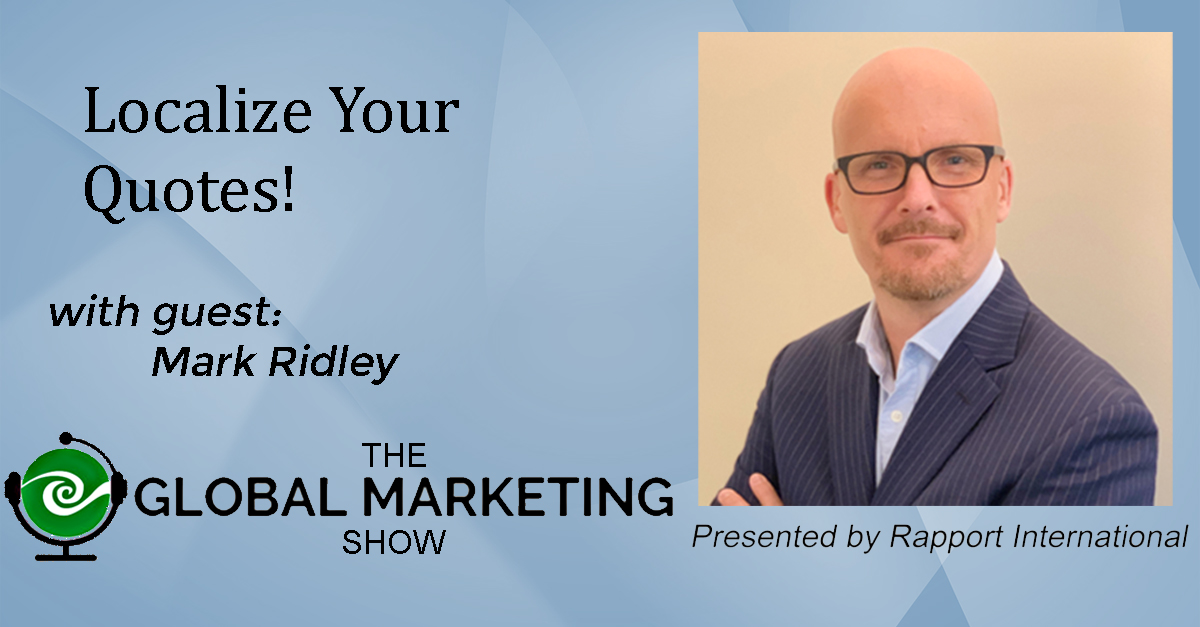 The Global Marketing Show Podcast