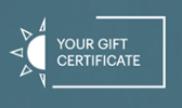 your gift certificate